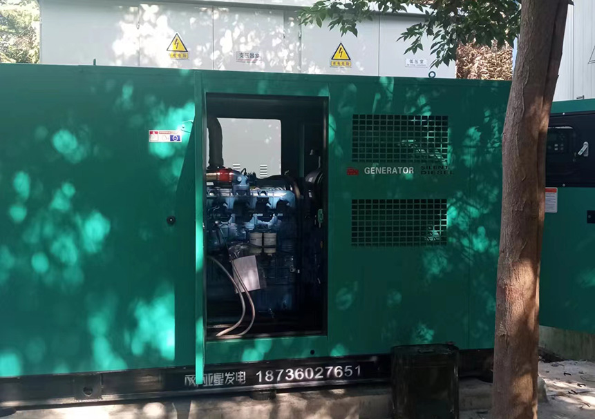 荥阳应急局150KW静音玉柴